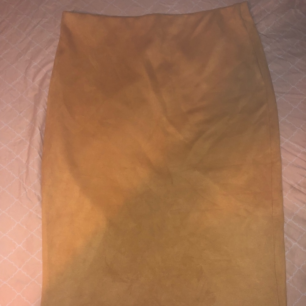 Beautiful Mustard color skirt